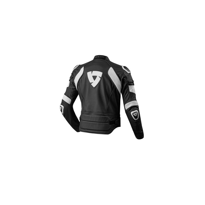 Revit Akira air schwarz und weiß Motorradjacke Ausverkauf