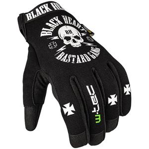 Black Heart W-TEC Radegester Chopper-Handschuhe schwarz