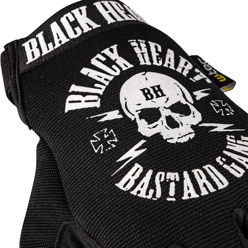 Black Heart W-TEC Radegester Chopper-Handschuhe schwarz