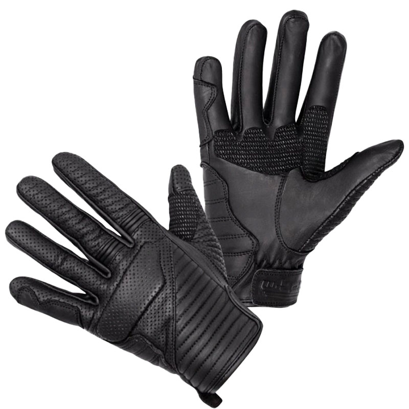 Black Heart Brillanta Motorradhandschuhe schwarz