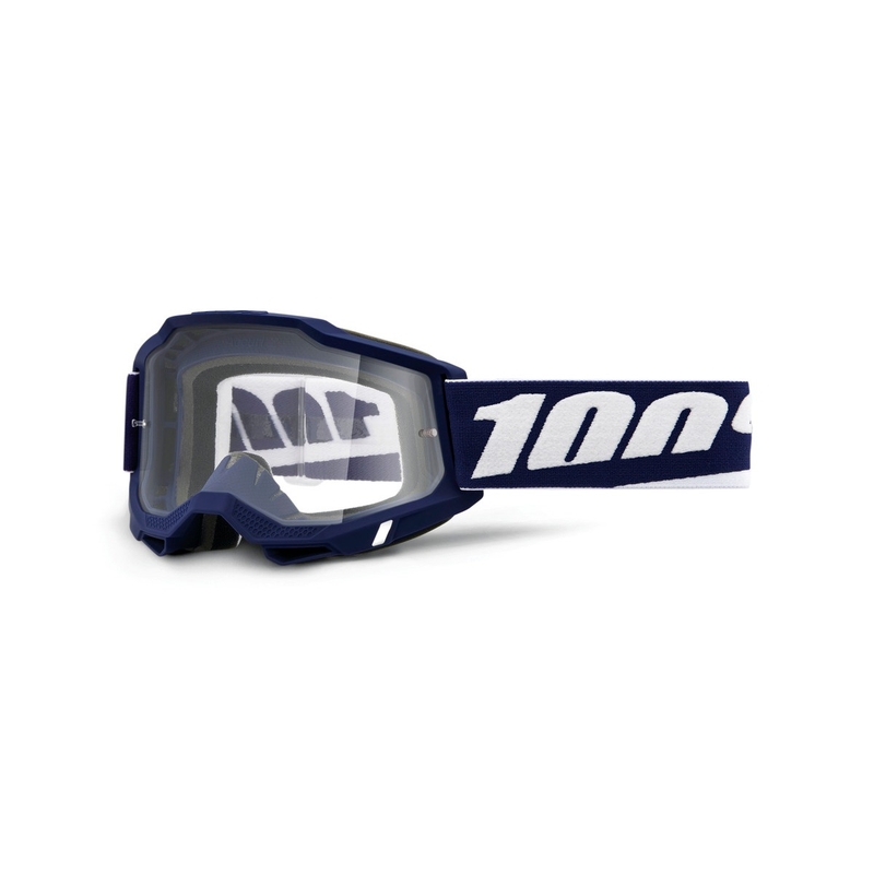 Motocross-Brille, 100 % ACCURI 2 Mifflin, klares Plexiglas