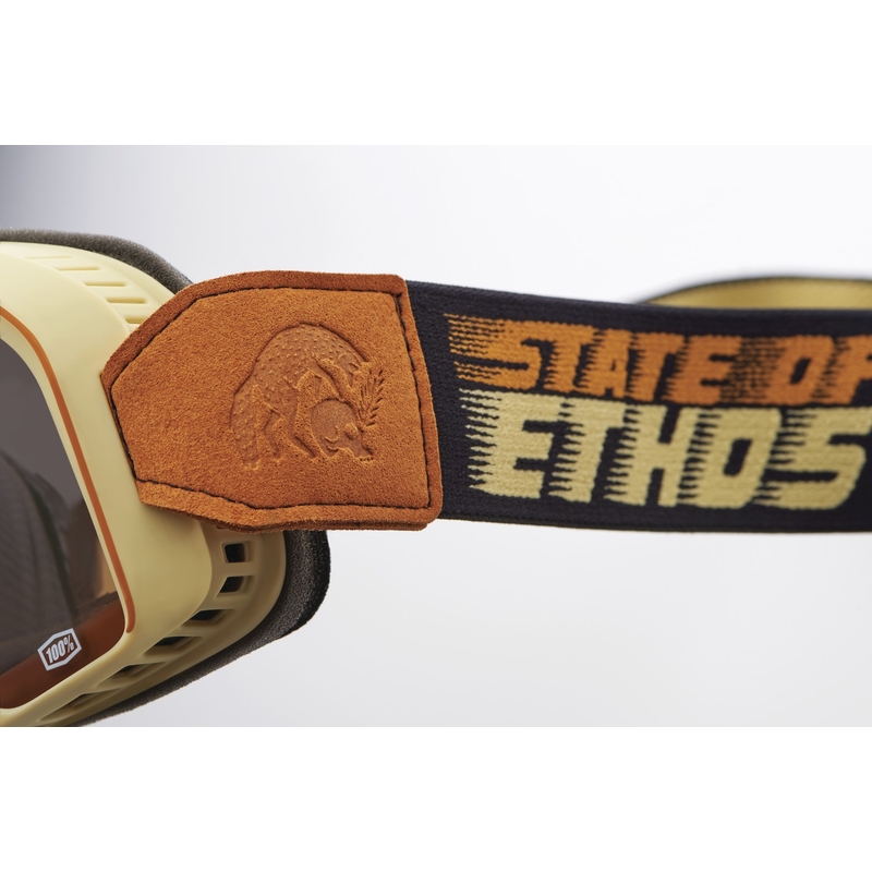 Motocross-Brille 100 % – USA Barstow State Of Ethos Bronze Plexiglas