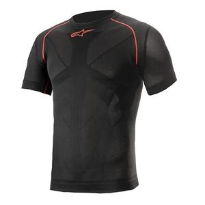 Thermoshirt mit kurzen Ärmeln Alpinestars Ride Tech Summer schwarz-rot