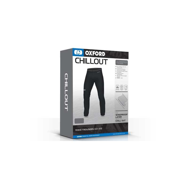 Thermounterwäsche OXFORD Chillout Windproof schwarz