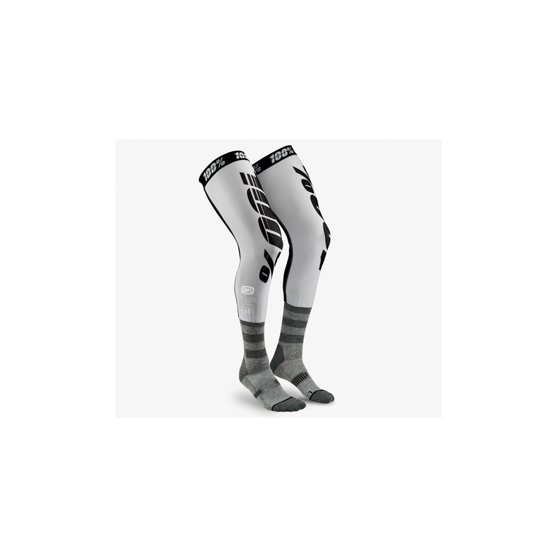 Kniestrümpfe 100%-USA REV schwarz-grau