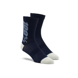 Socken 100 % – USA Rythym Merinowolle blau