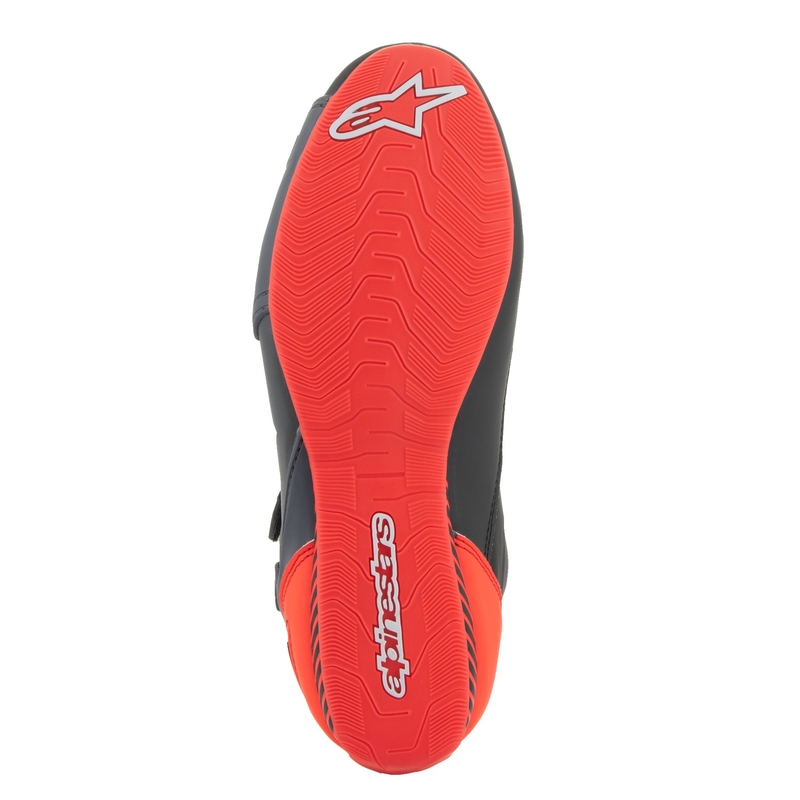 Alpinestars Faster-3 Motorradstiefel Schwarz-Grau-Fluorot