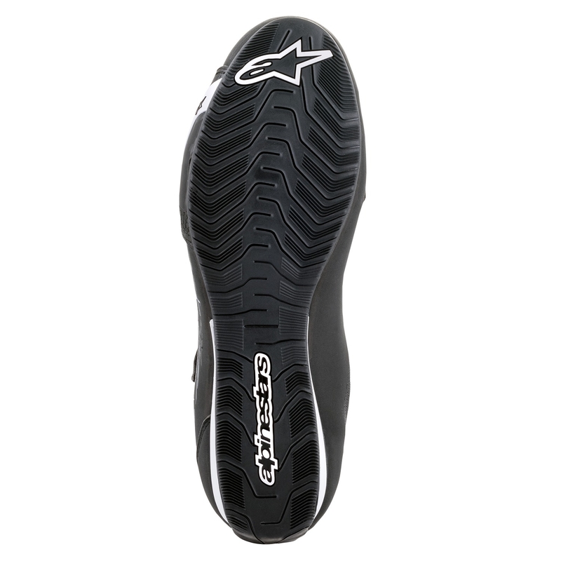 Alpinestars Sektor Motorradstiefel schwarz und weiß