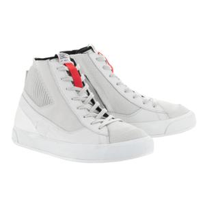 Alpinestars Stated Motorradstiefel weiß-grau