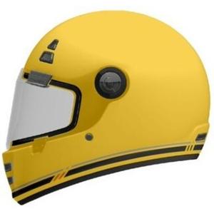 Integrierter Motorradhelm MT Jarama SV B2 mattgelb