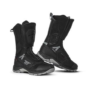 Motorradstiefel SEVENTY DEGREES SD-BA6 Stelvio High schwarz-grau