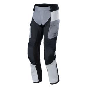 Alpinestars Andes Air Drystar Motorradhose Hellgrau-Dunkelgrau-Schwarz-Fluo Gelb