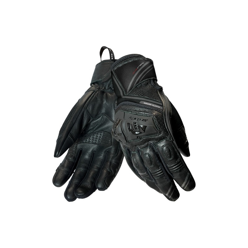 Seventy Degrees SD-N30 Mugello Motorradhandschuhe schwarz-grau