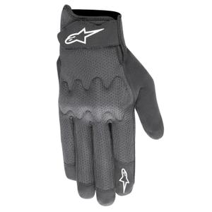 Alpinestars Stated Air Motorradhandschuhe schwarz-silber