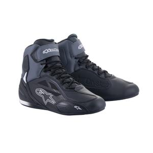 Alpinestars Faster-3 Drystar Motorradstiefel Schwarz-Dunkelgrau