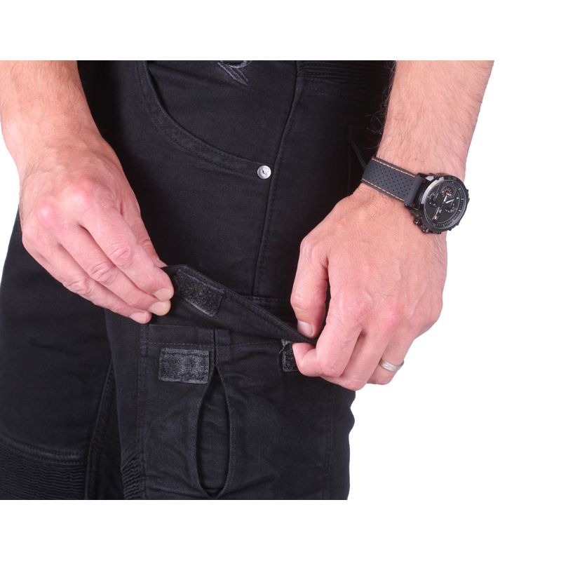 Motorradjeans Street Racer Cargo CE schwarz - II. Qualität