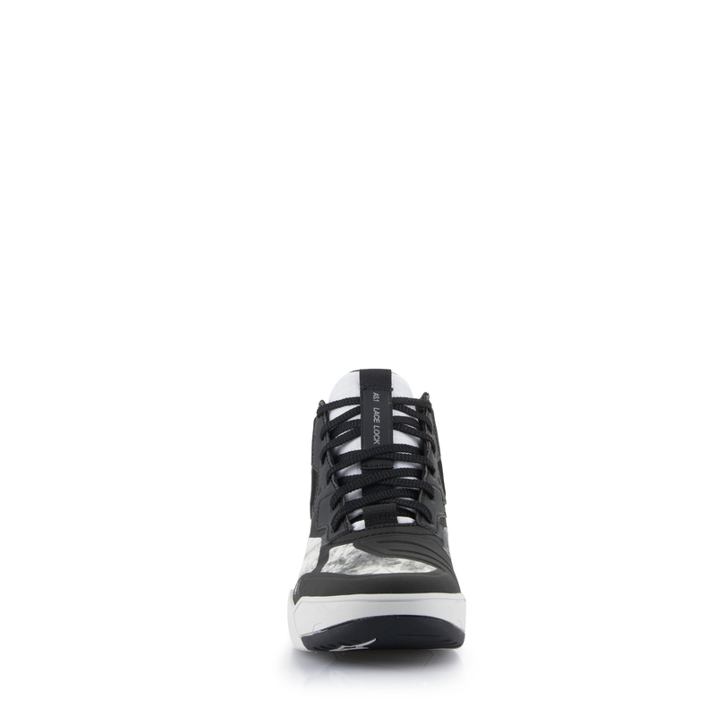 Alpinestars Speedflight Motorradstiefel schwarz-grau-weiß