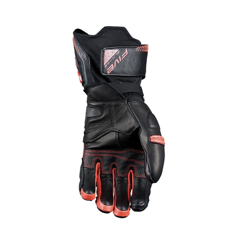Motorradhandschuhe Five RFX3 EVO schwarz-fluo rot
