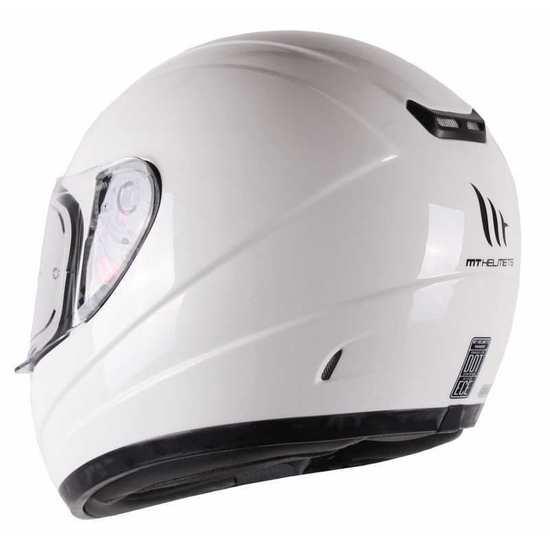 MT Thunder Integralhelm für Kinder weiß