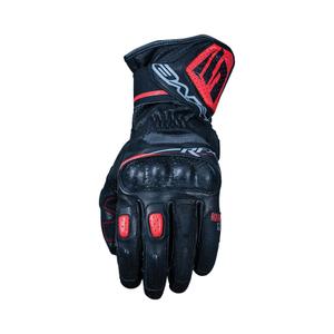 Motorradhandschuhe FIVE RFX Sport schwarz-rot