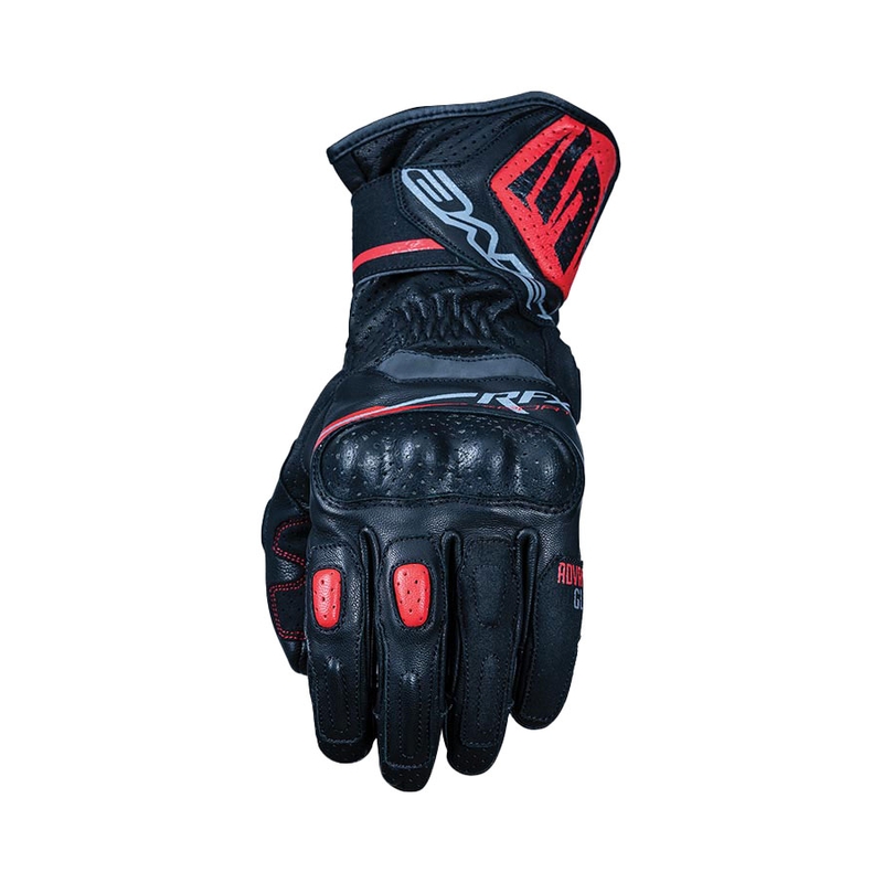 Motorradhandschuhe FIVE RFX Sport schwarz-rot