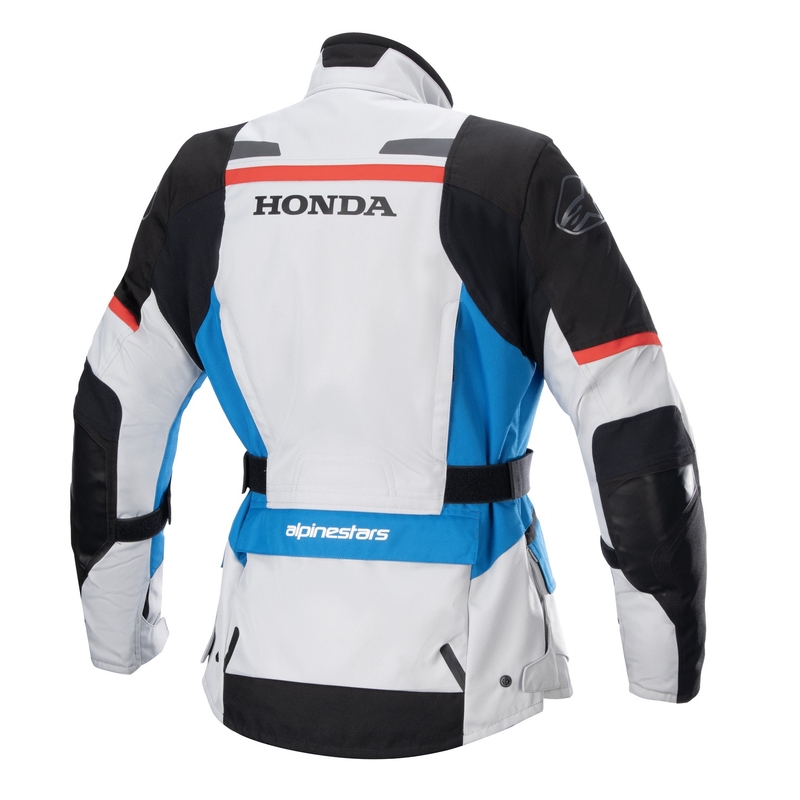Damen-Motorradjacke Alpinestar Stella Andes Drystar Honda grau-schwarz-blau-rot 23 - II. Qualität