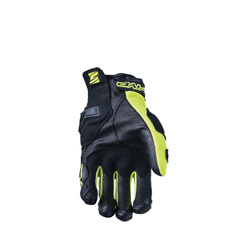 Motorradhandschuhe Five SF3 schwarz-fluogelb