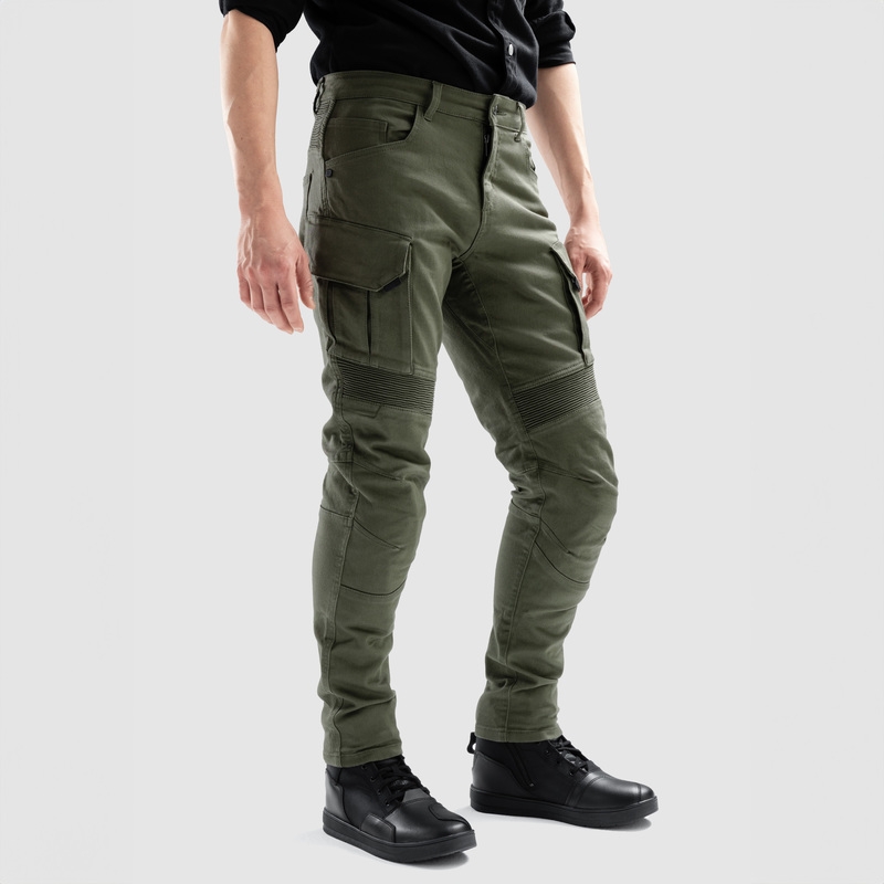 Ozon Faster TP Grüne Motorradjeans