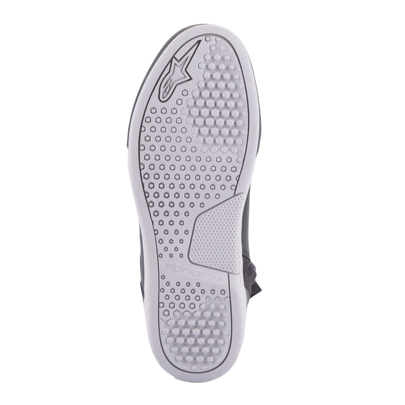 Alpinestars Chrome Drystar Motorradstiefel schwarz-grau-fluo gelb