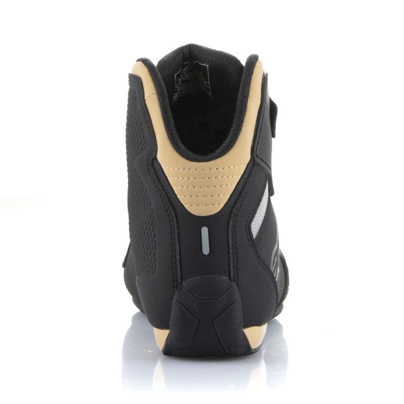 Alpinestars Stella Sektor Damen-Motorradstiefel Schwarz-Champagner