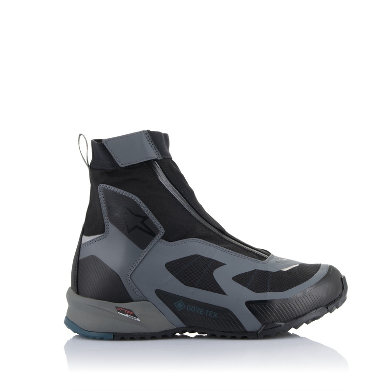 Alpinestars CR-8 Gore-Tex Motorradstiefel schwarz-grau-blau