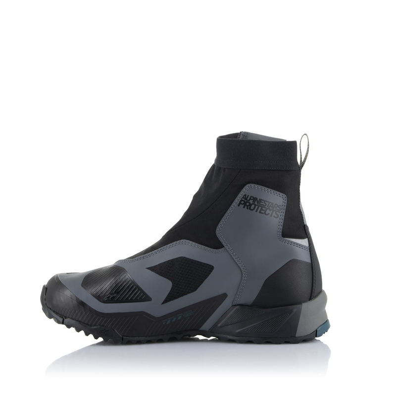 Alpinestars CR-8 Gore-Tex Motorradstiefel schwarz-grau-blau