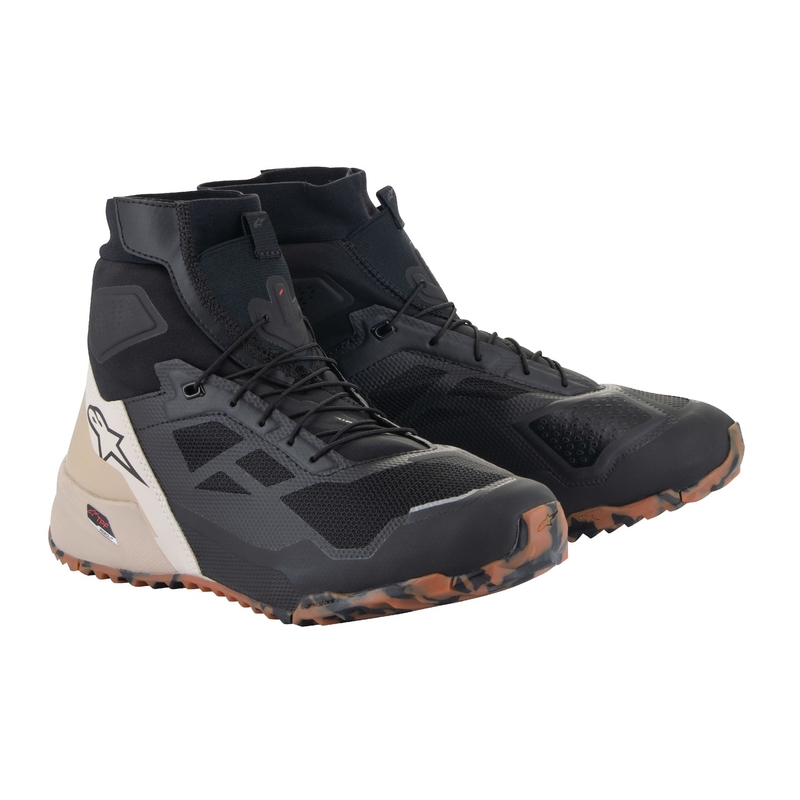Alpinestars CR-1 Motorradstiefel schwarz-hellbraun