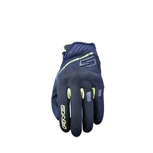 Motorradhandschuhe FIVE RS3 EVO Airflow schwarz-fluo gelb