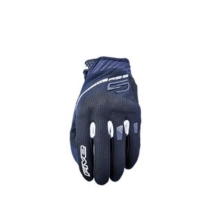 Motorradhandschuhe FIVE RS3 EVO Airflow schwarz-weiß