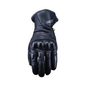 Leder-Motorradhandschuhe FIVE Urban Glove schwarz