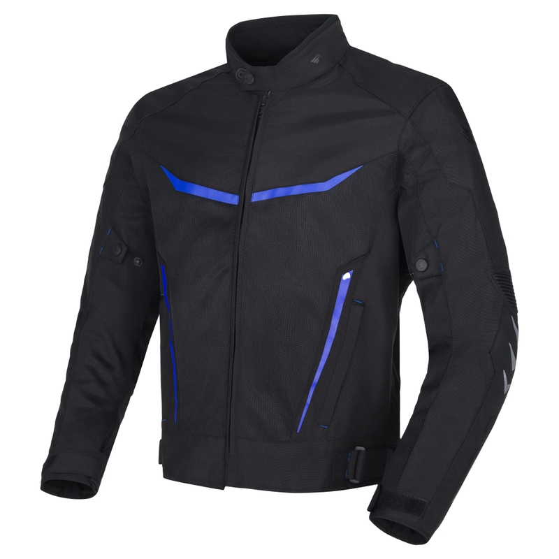Motorradjacke RSA Runway schwarz-blau - II. Qualität