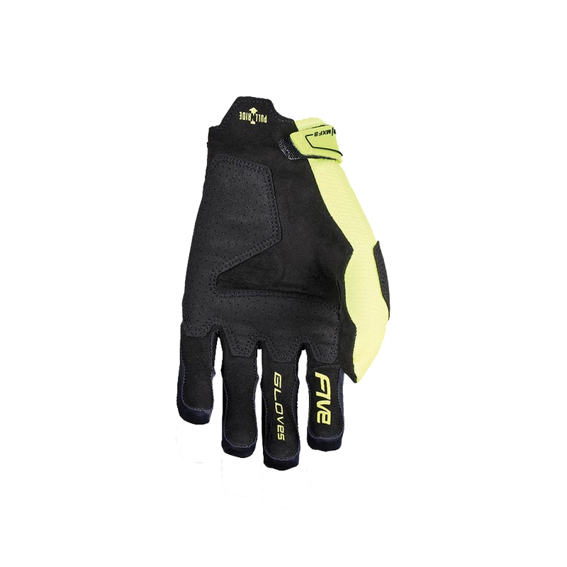 Motocross-Handschuhe FIVE MXF3 EVO schwarz-fluo gelb