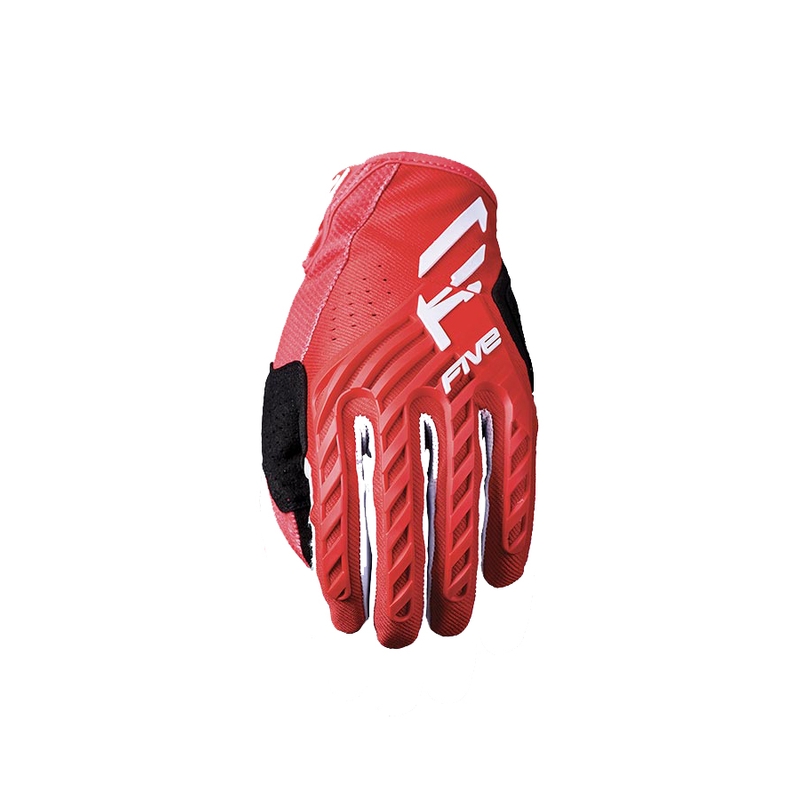 FIVE MXF3 EVO Kinder-Motocross-Handschuhe rot
