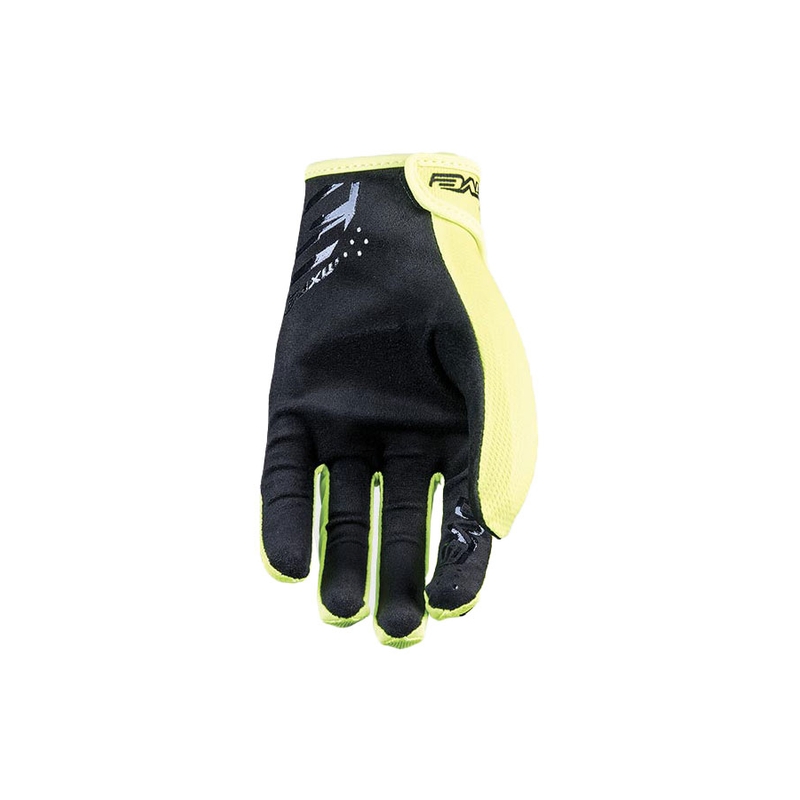 Kinder-Motocross-Handschuhe FIVE MXF4 fluo gelb