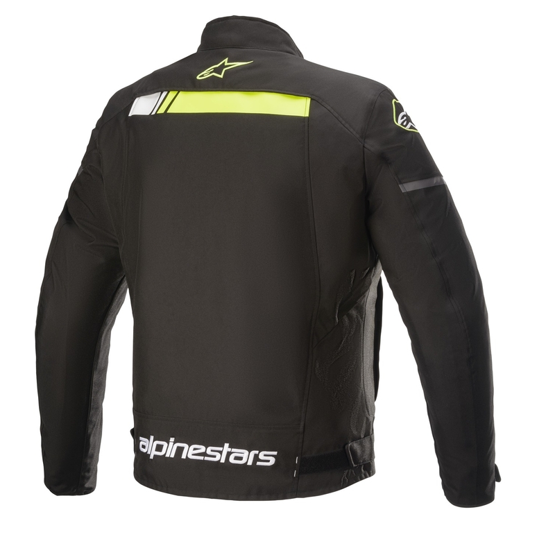 Alpinestars T-SP S Ignition Wasserdichte Motorradjacke schwarz-fluo gelb