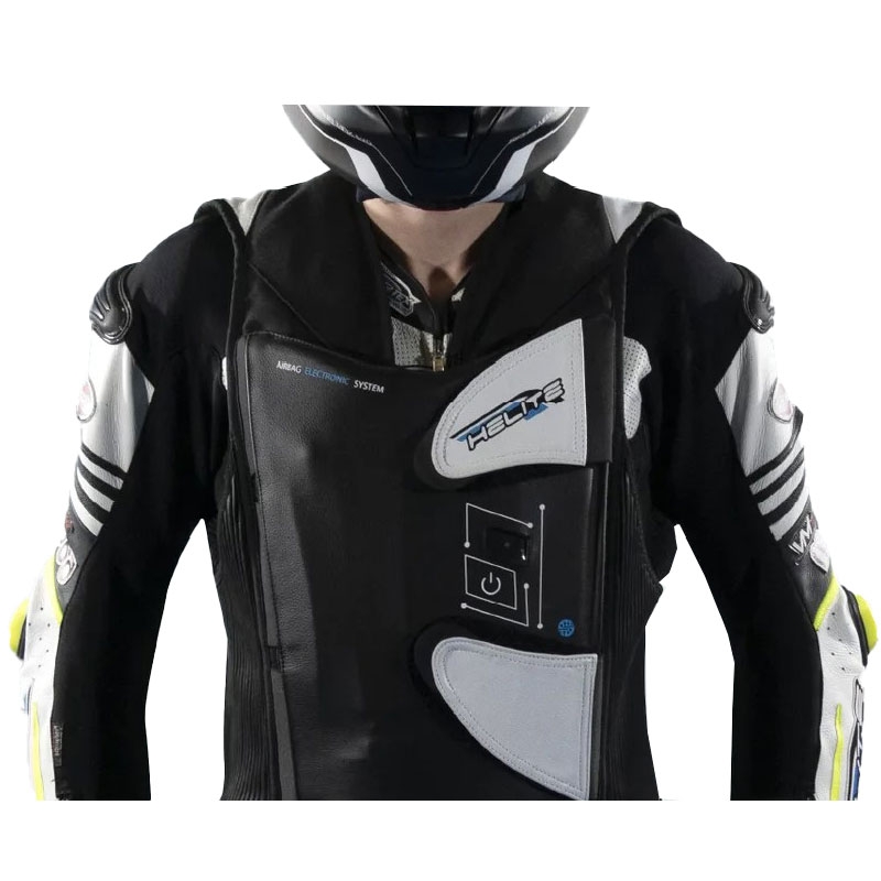 Airbagweste Helite e-GP AIR schwarz