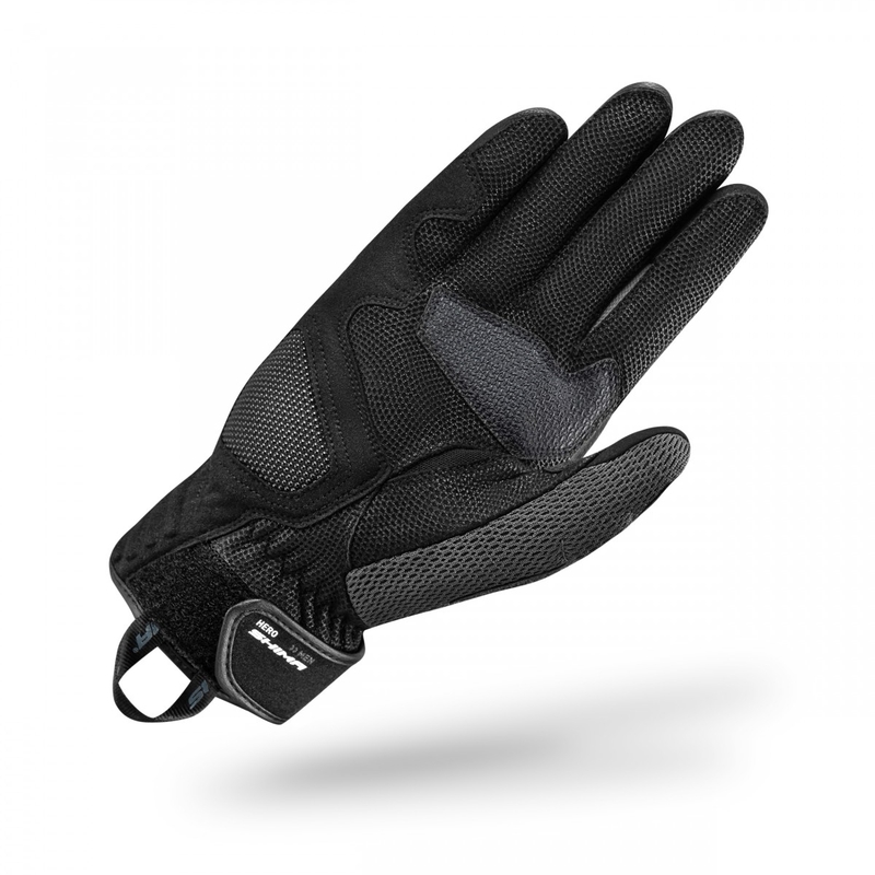 Damen-Motorradhandschuhe Shima Hero schwarz