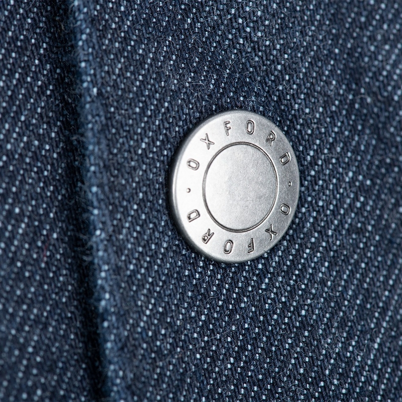 Motorradhemd Oxford Original Approved Shirt blau