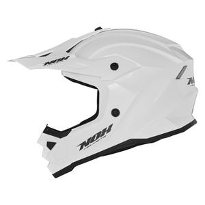 Kinder-Motocross-Helm NOX N761 MX weiß