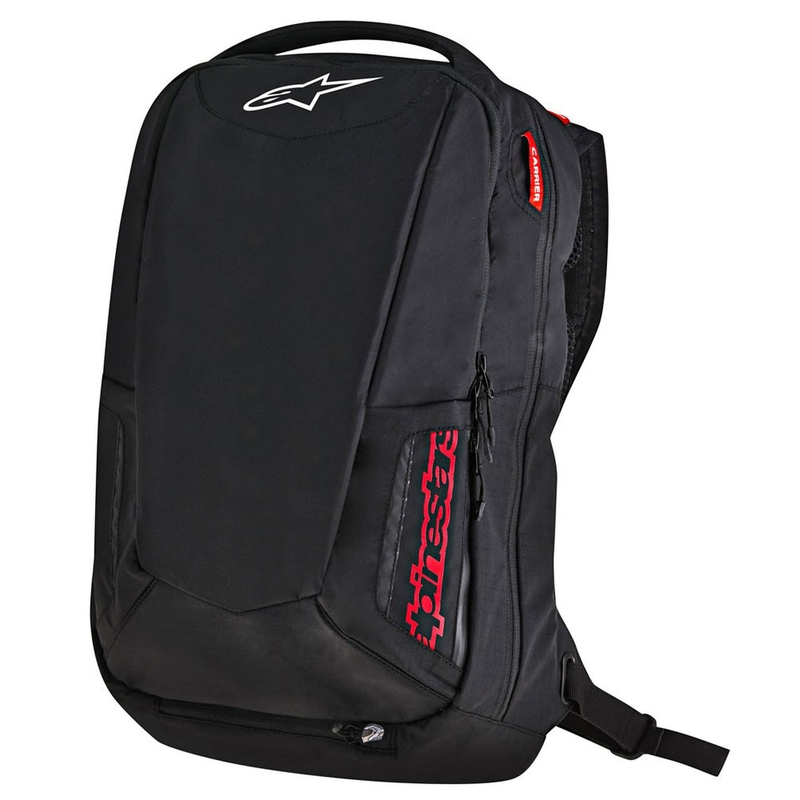 Rucksack Alpinestars City Hunter schwarz und rot