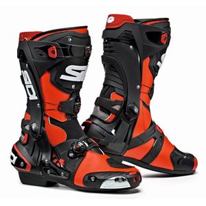 Motorradstiefel SIDI REX AIR rot fluo-schwarz