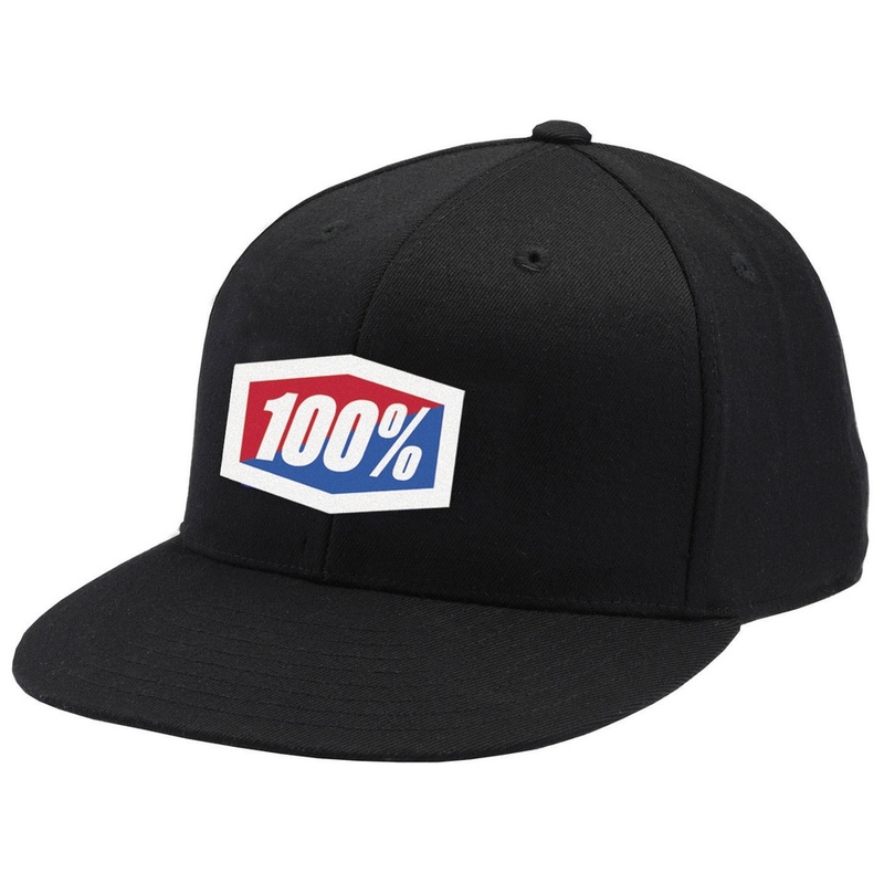 Kappe 100 % Essential Flexfit schwarz