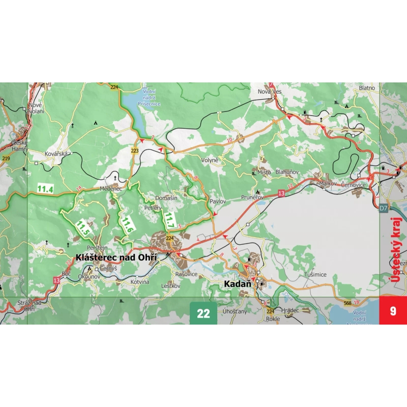 Motorradatlas der Tschechischen Republik