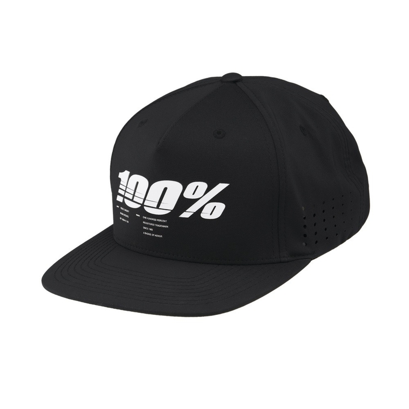 100 % Drive Snapback-Kappe schwarz
